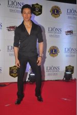 Tiger Shroff at the 21st Lions Gold Awards 2015 in Mumbai on 6th Jan 2015